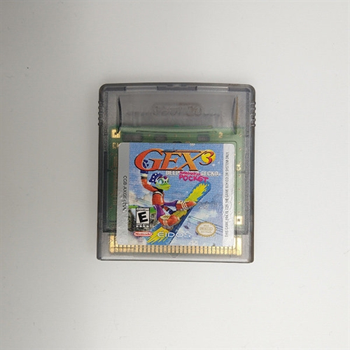 GEX 3 Deep Pocket Gecko - GameBoy Color spil (B Grade) (Genbrug)